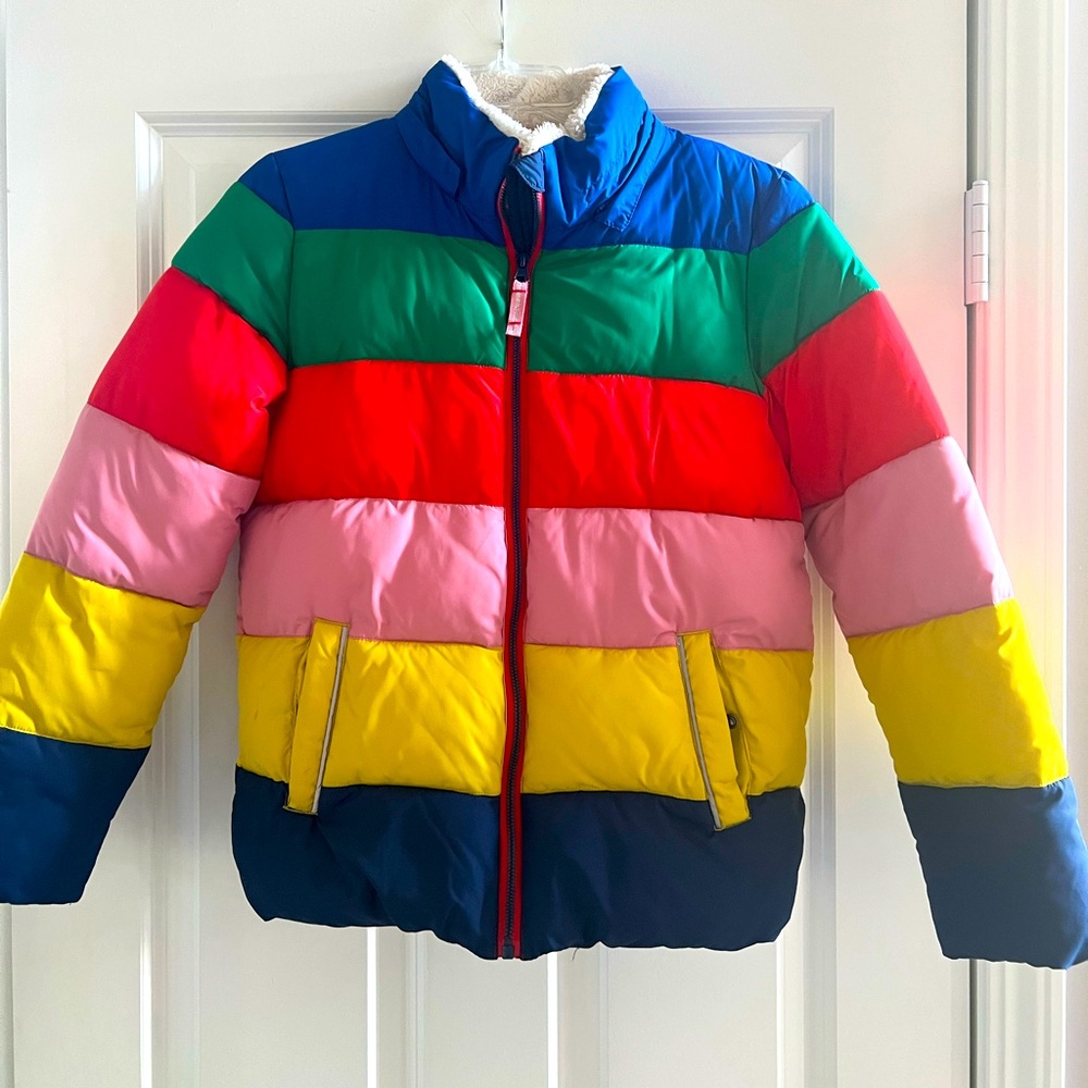 Girls Mini Boden super warm coat! Gently used, excellent condition! Size 11-12Y